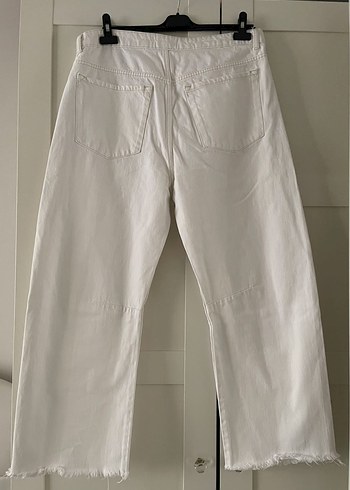 Zara Beyaz Pantalon - Görsel 2