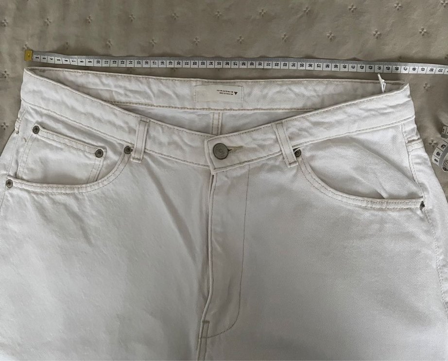 Zara Beyaz Pantalon - Görsel 3