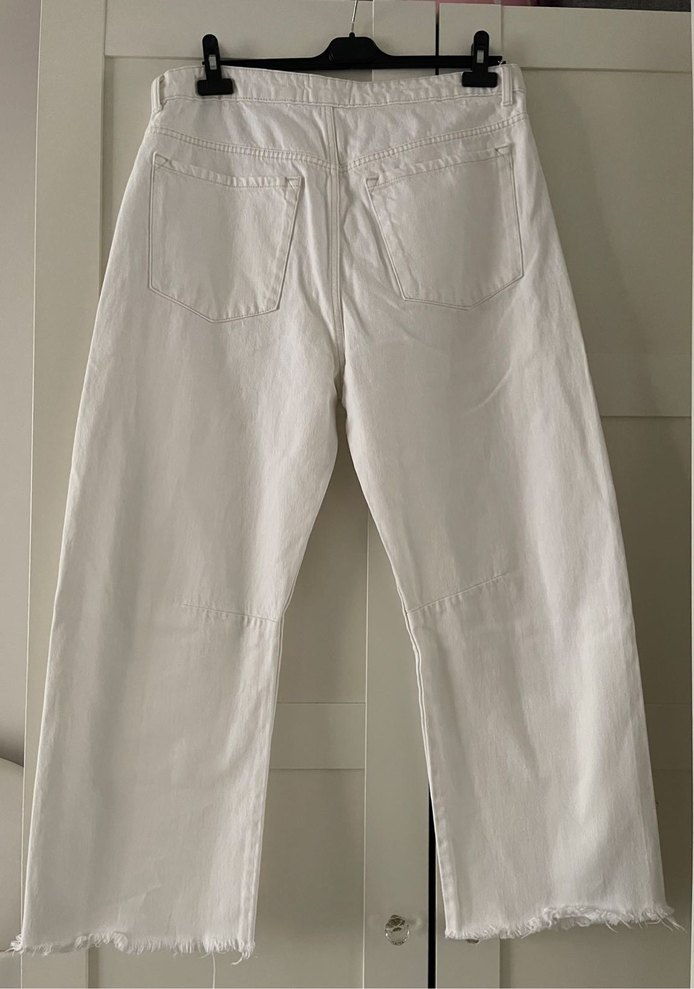 Zara Beyaz Pantalon - Görsel 2