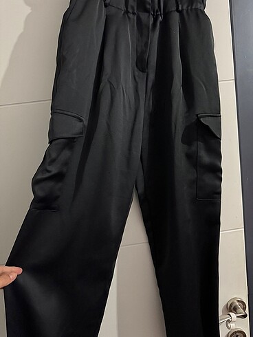 Saten jogger pantolon
