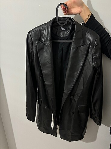 Diğer deri blazer