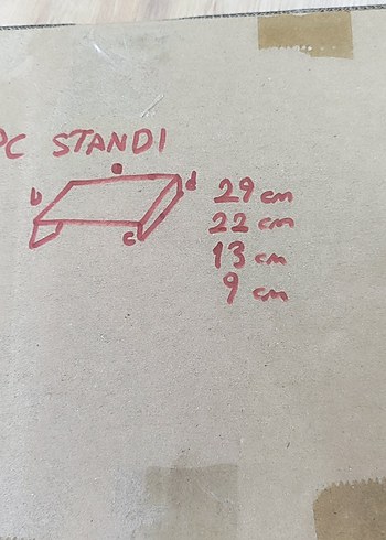 3D bilgisayar Standı