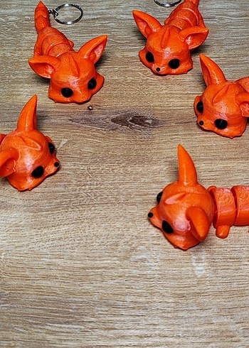 Turuncu tilki anahtarlık - Görsel 3