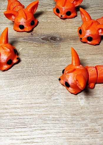 Turuncu tilki anahtarlık - Görsel 2