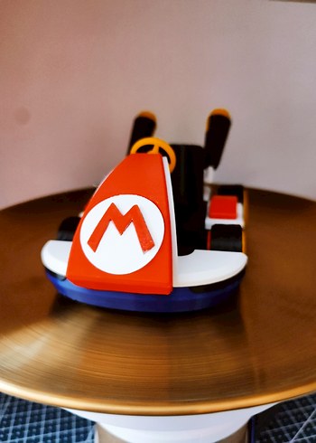 Kırmızı Mario Yarış Arabası Figürü - Görsel 3