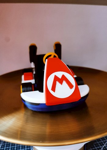 Kırmızı Mario Yarış Arabası Figürü - Görsel 2