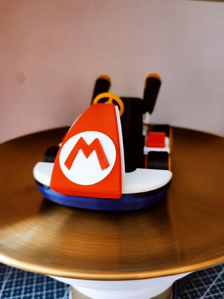 Kırmızı Mario Yarış Arabası Figürü - Görsel 3