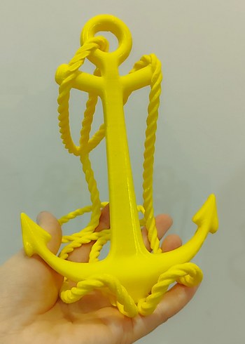 Sarı Deniz Çapa telefon tutacağı dekor - Görsel 3