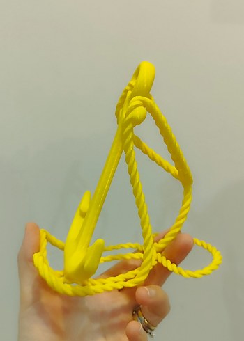 Sarı Deniz Çapa telefon tutacağı dekor - Görsel 5