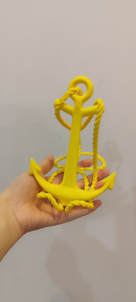 Sarı Deniz Çapa telefon tutacağı dekor - Görsel 4