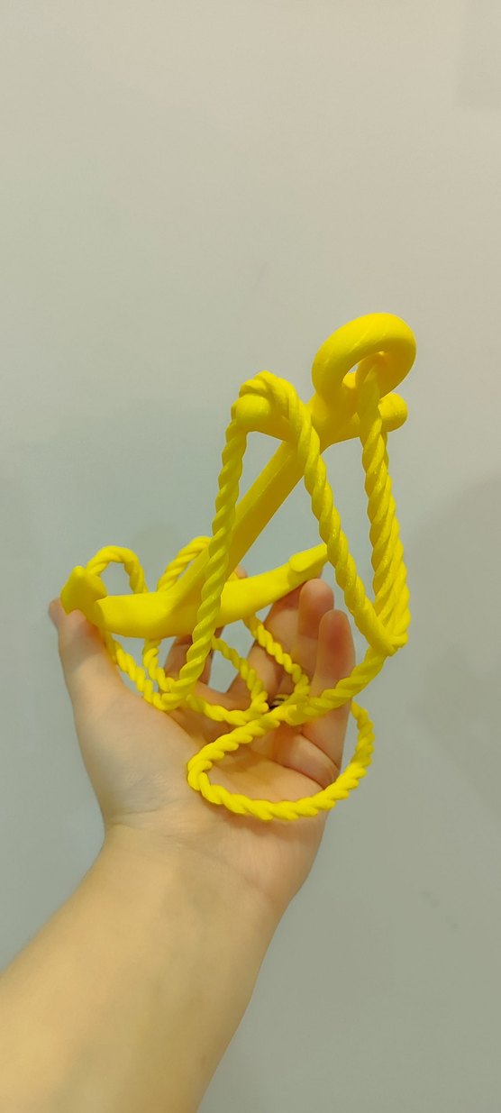 Sarı Deniz Çapa telefon tutacağı dekor - Görsel 2