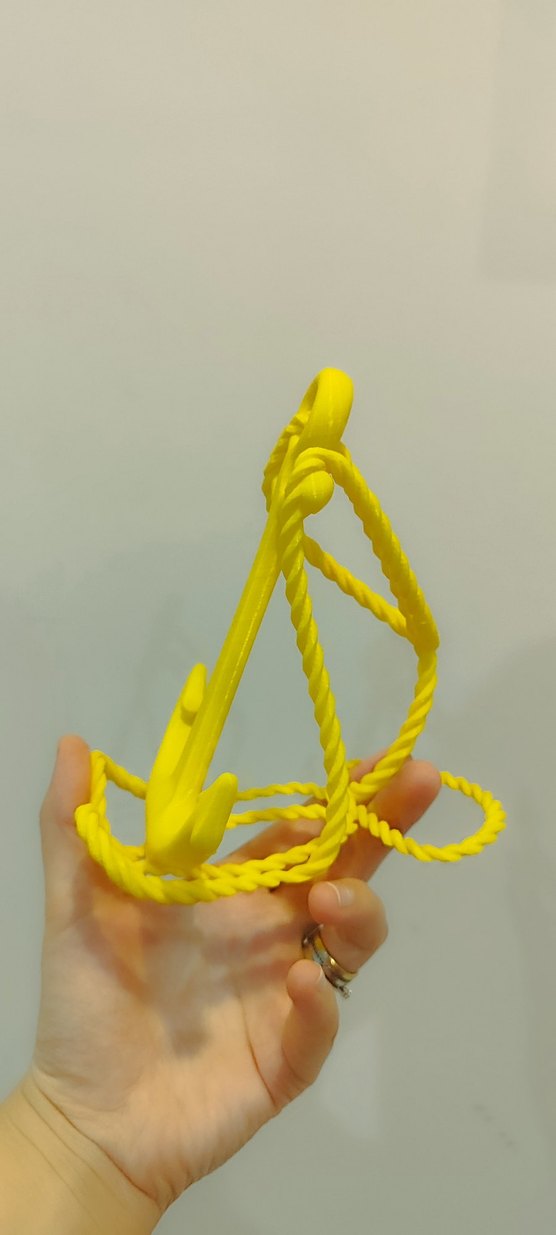 Sarı Deniz Çapa telefon tutacağı dekor - Görsel 5