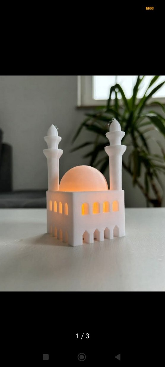 minik camii figürü - Görsel 2