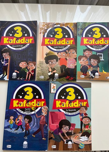 3 Kafadar Çocuk Kitap Seti - 5 Kitap