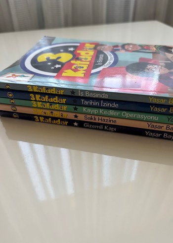  3 Kafadar Çocuk Kitap Seti - 5 Kitap