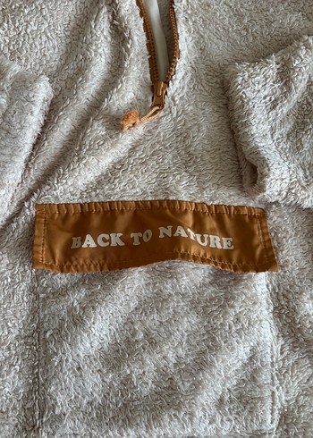 8 Yaş Beden camel Renk LCW Kız Kapüşonlu Bej Peluş Sweatshirt