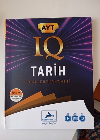 Paraf yayınları Ayt IQ tarih soru kütüphanesi 