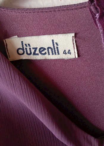 Uzun Mor Salaş Kadın Elbise - Görsel 2