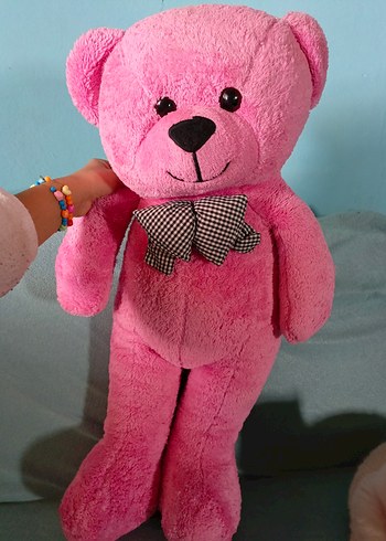 Pembe Peluş Oyuncak Ayı - Görsel 4