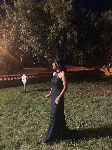 m Beden Gece elbisesi