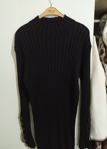 Zara Midi boy triko elbise