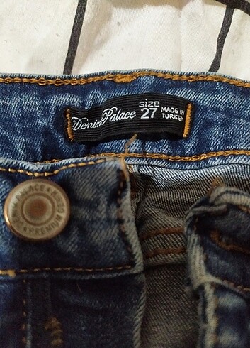 27 Beden mavi Renk Skiny jean