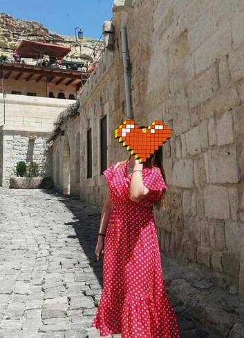Diğer Puantiyeli elbise