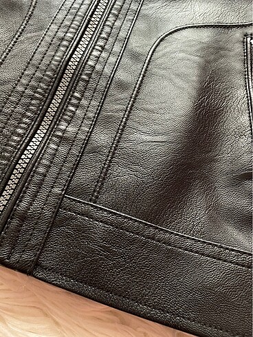 6-7 YAŞ DERİ CEKET - Görsel 5