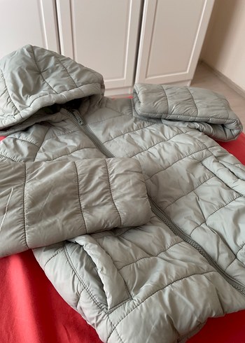 7-8 YAŞ KAPÜŞONLU MONT - Görsel 4