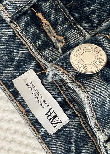 Zara Kadın Mavi Jean