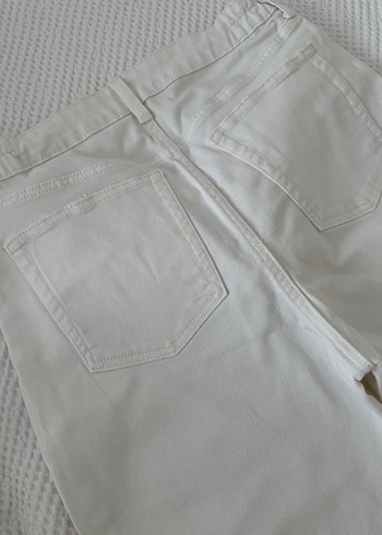 36 Beden beyaz Renk H&M hamile jean beyaz