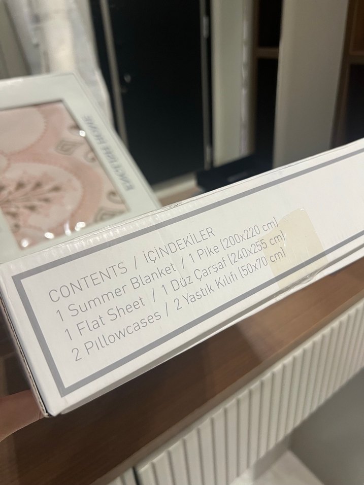 İnglish Home Çift Kişilik Yazlık Pike Takımı - Görsel 2