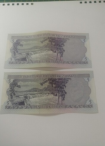  6 Emisyon 2 Tertip 5 Lira Seri Takipli
