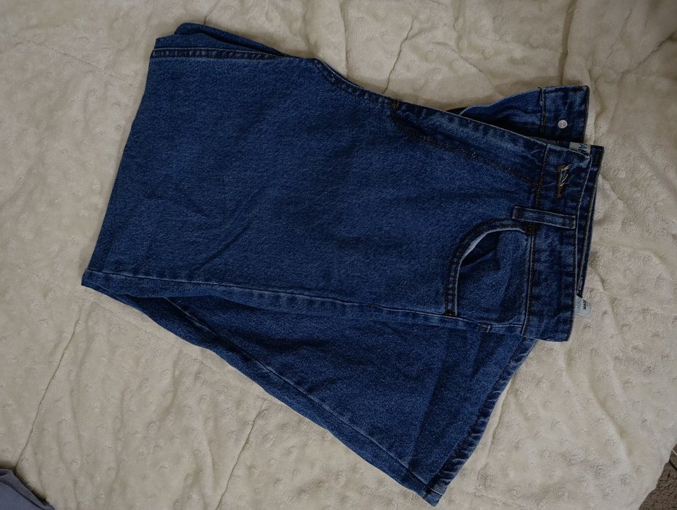 Lacivert İspanyol Paça Bol Pantolon - Görsel 2