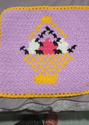 Renkli El Örgüsü Banyo Süngeri - Görsel 2