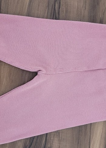 Pembe Triko Bebek Kız Takımı, Uzun Kollu - Görsel 5