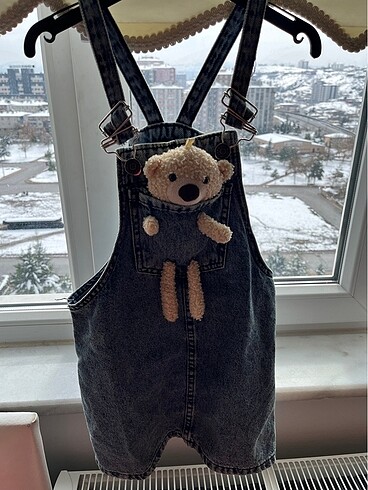 Zara ayıcıklı salopet