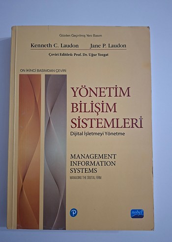 Yönetim Bilişim Sistemleri - Ders Kitabı