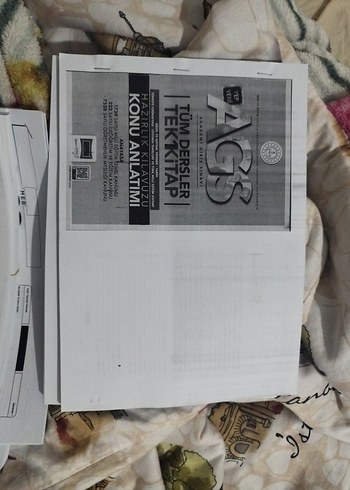 AGS Tüm Dersler Tek Kitap Konu Anlatımı