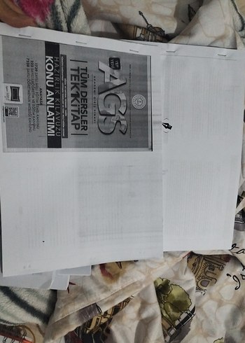 AGS Tüm Dersler Tek Kitap Konu Anlatımı