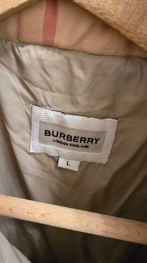 Bej burrbery erkek mont ithal - Görsel 3