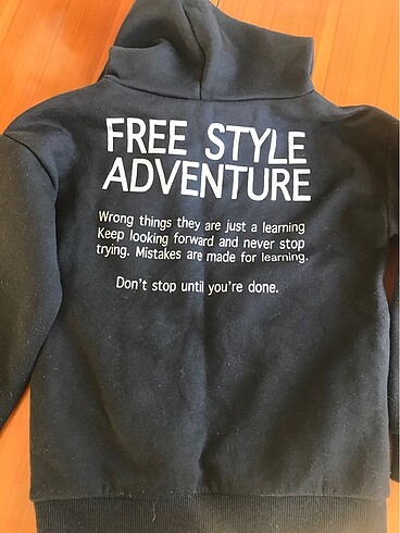 7 Yaş Beden Koton marka sweatshirt