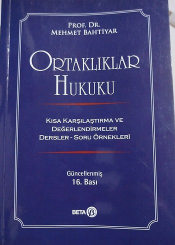 Ortaklıklar Hukuku - Kısa Karşılaştırma ve Değerlendirmeler