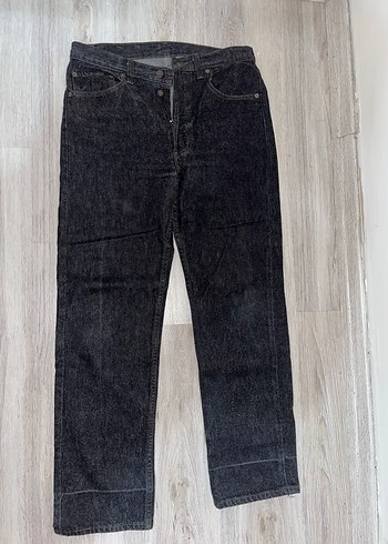 Levis Koyu Siyah Denim Jean