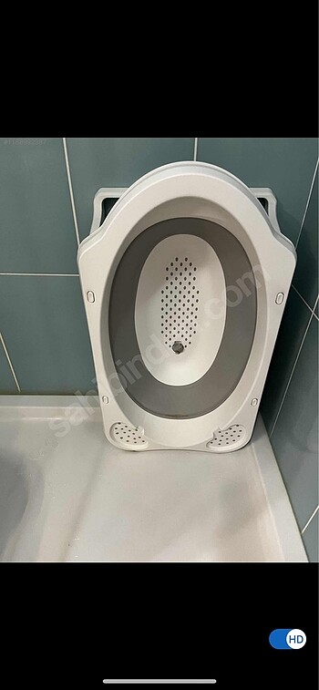 Katlanabilir bebek küveti