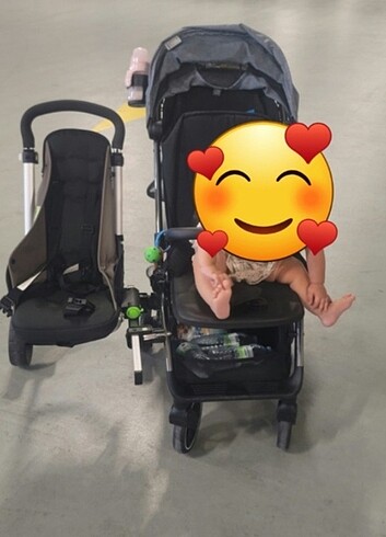 15-36 kg Beden Bebek arabasi kardeş aparati