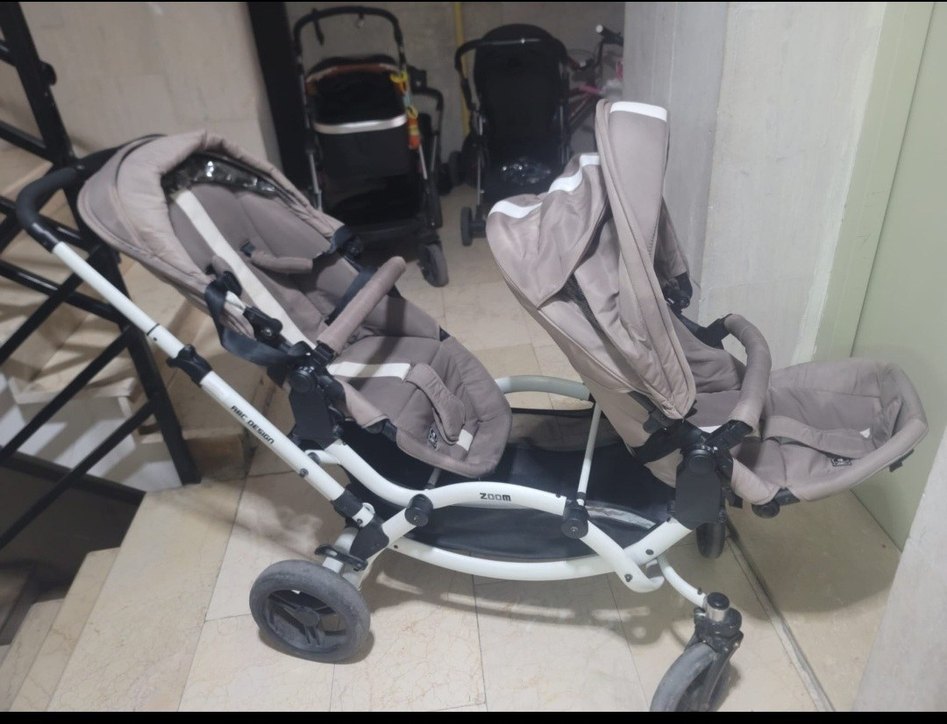 ABC Zoom İkiz bebek arabasi - Görsel 2