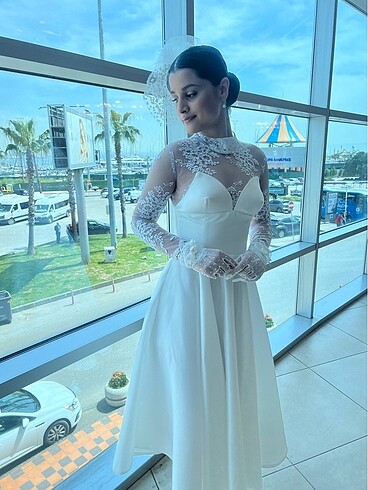 Nikah Elbisesi Söz Elbisesi Dış Çekim Elbisesi