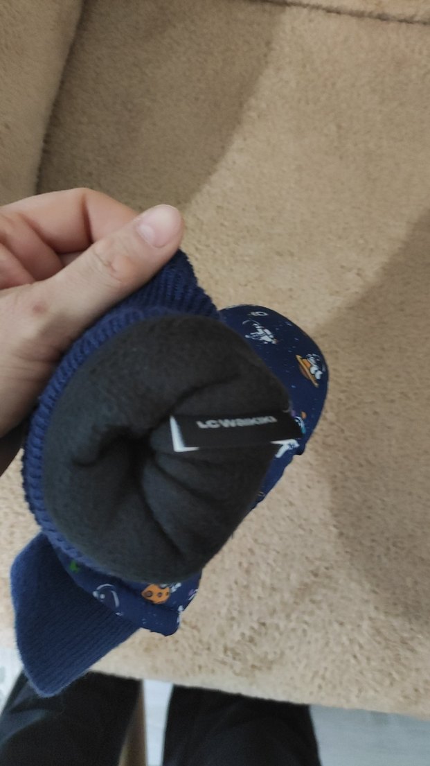 Erkek Çocuk Mavi Bağcıklı Street Wear Eldiven - Görsel 3