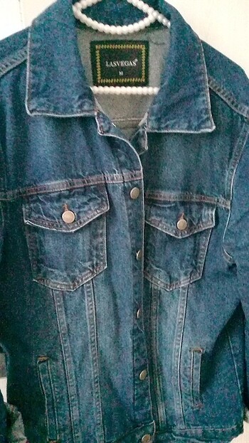 Denim kot ceket - Görsel 5